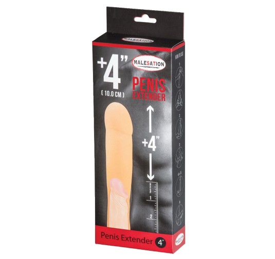 MALESATION Penis Extender 4"